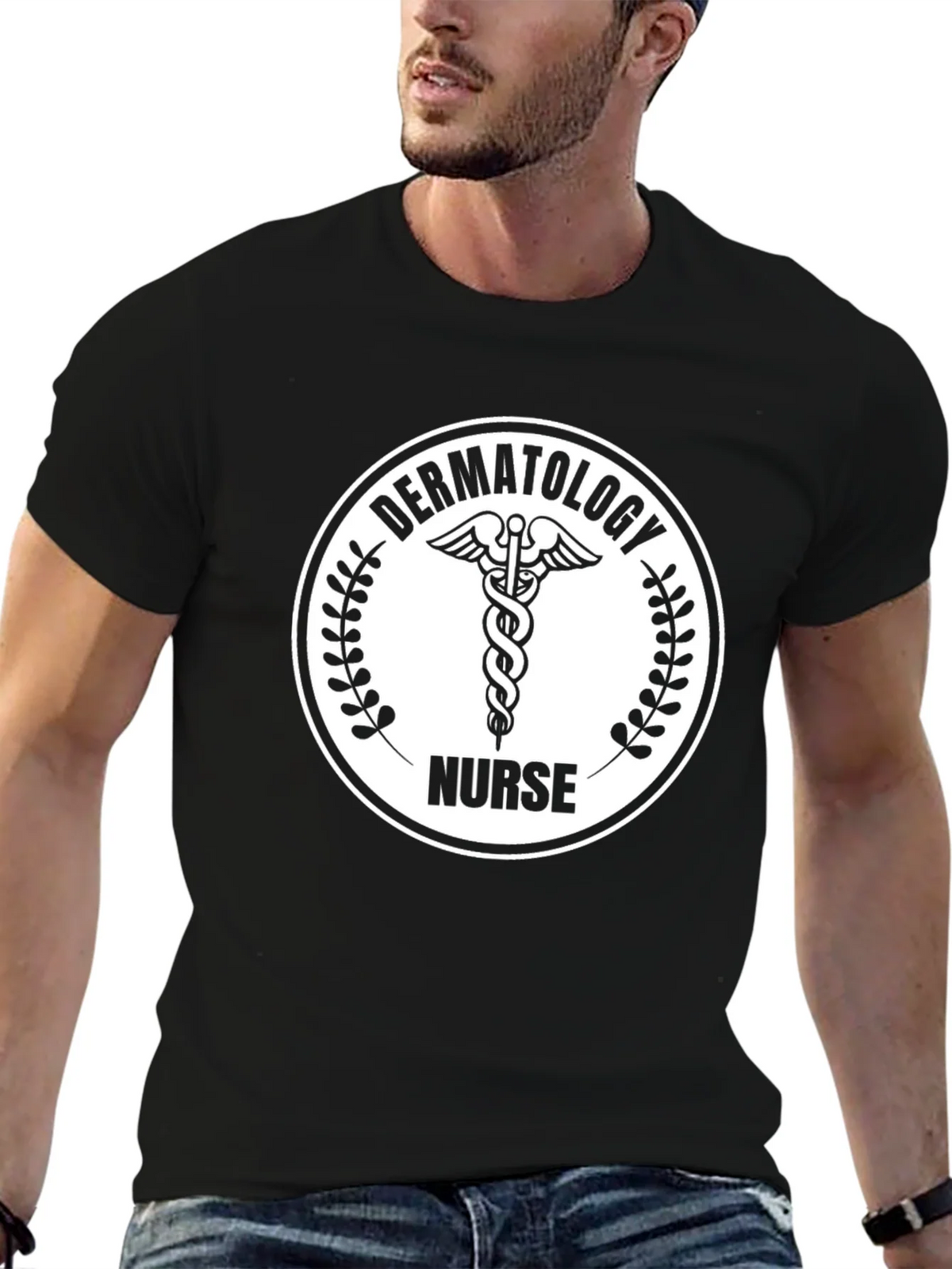 Dermatology Nurse T-Shirt - Medical Profession Apparel product image 9
