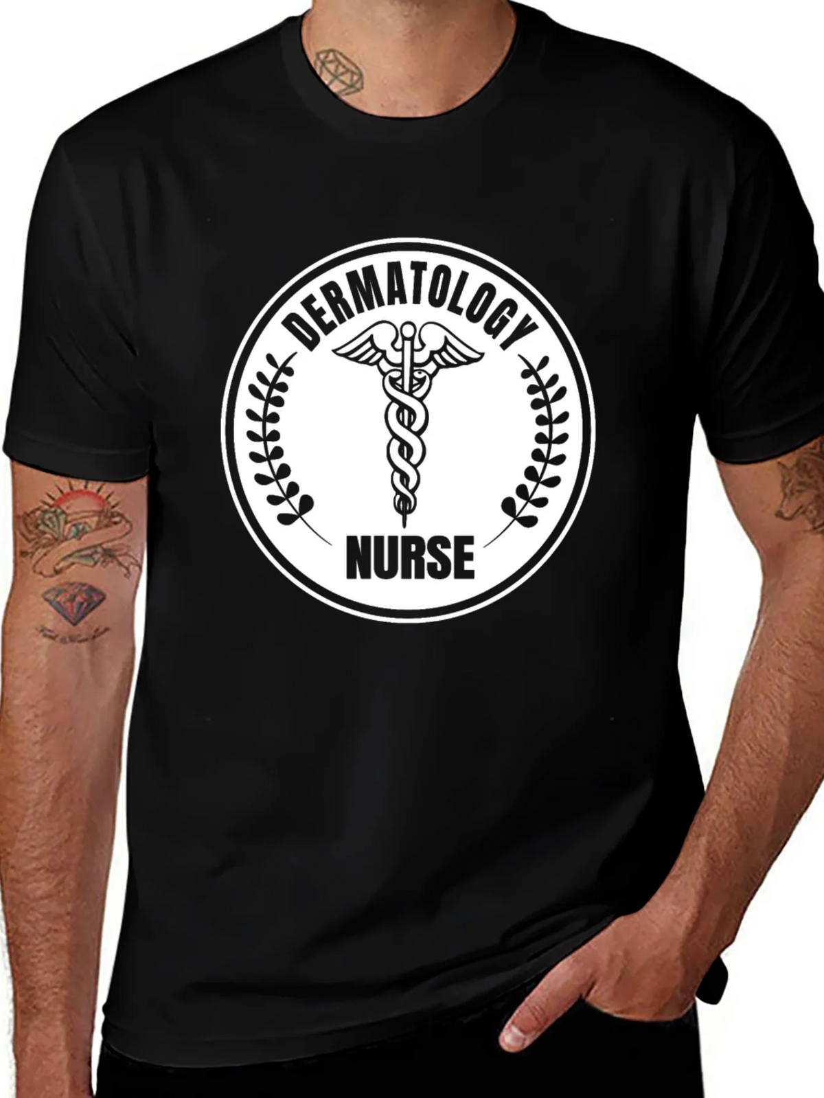 Dermatology Nurse T-Shirt - Medical Profession Apparel product image 1