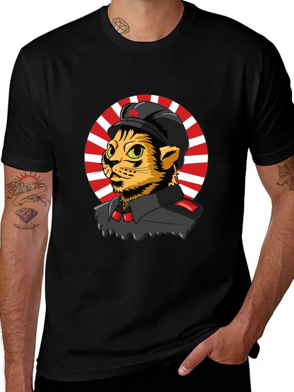 Communist Cat T-Shirt - Unique Graphic Tee product image 1