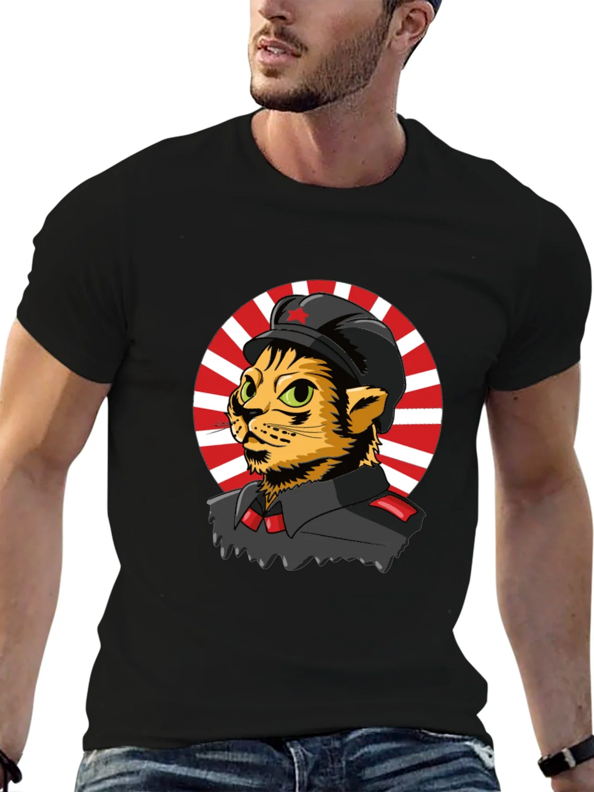 Communist Cat T-Shirt - Unique Graphic Tee product image 6
