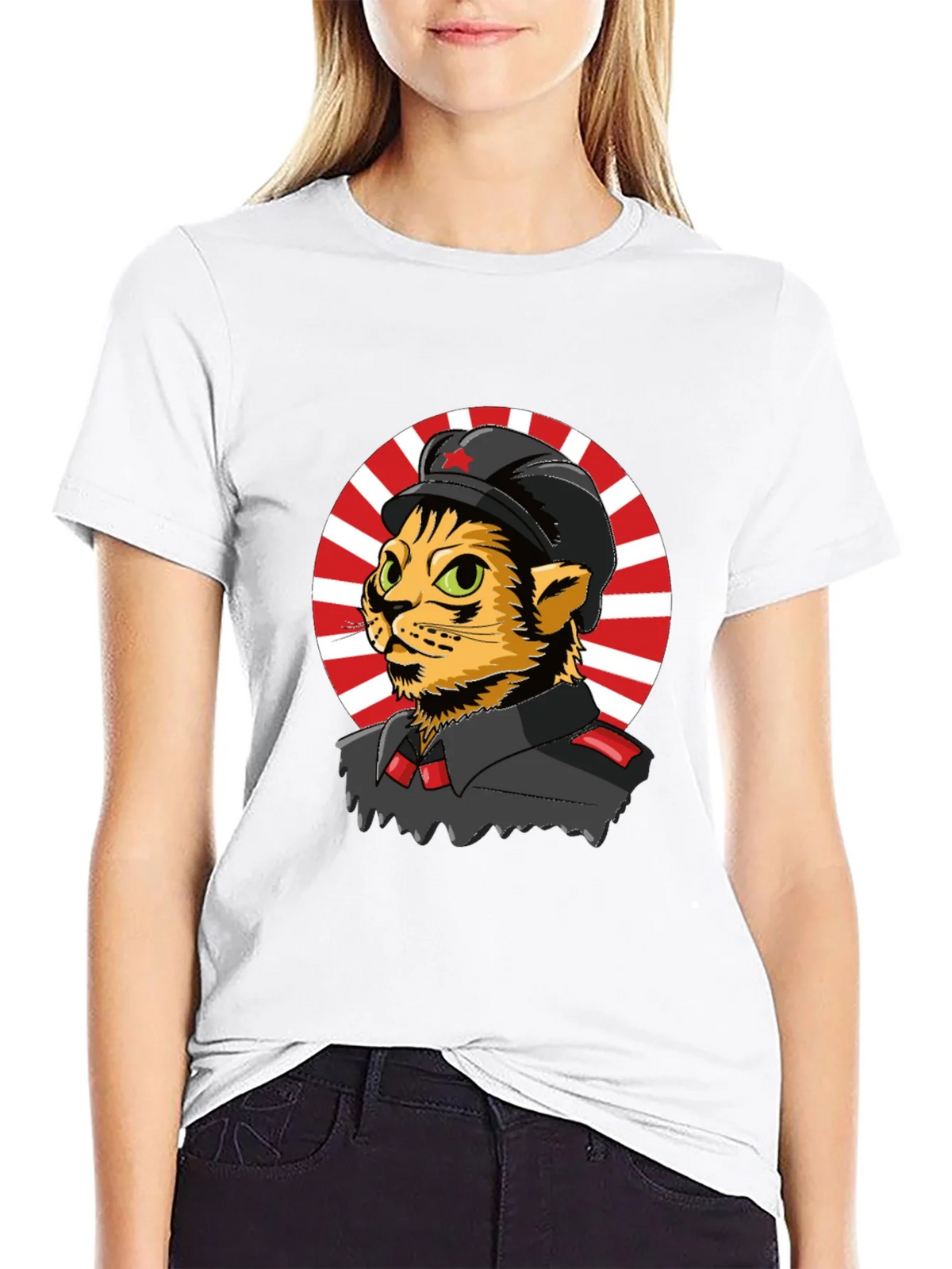 Communist Cat T-Shirt - Unique Graphic Tee product image 8