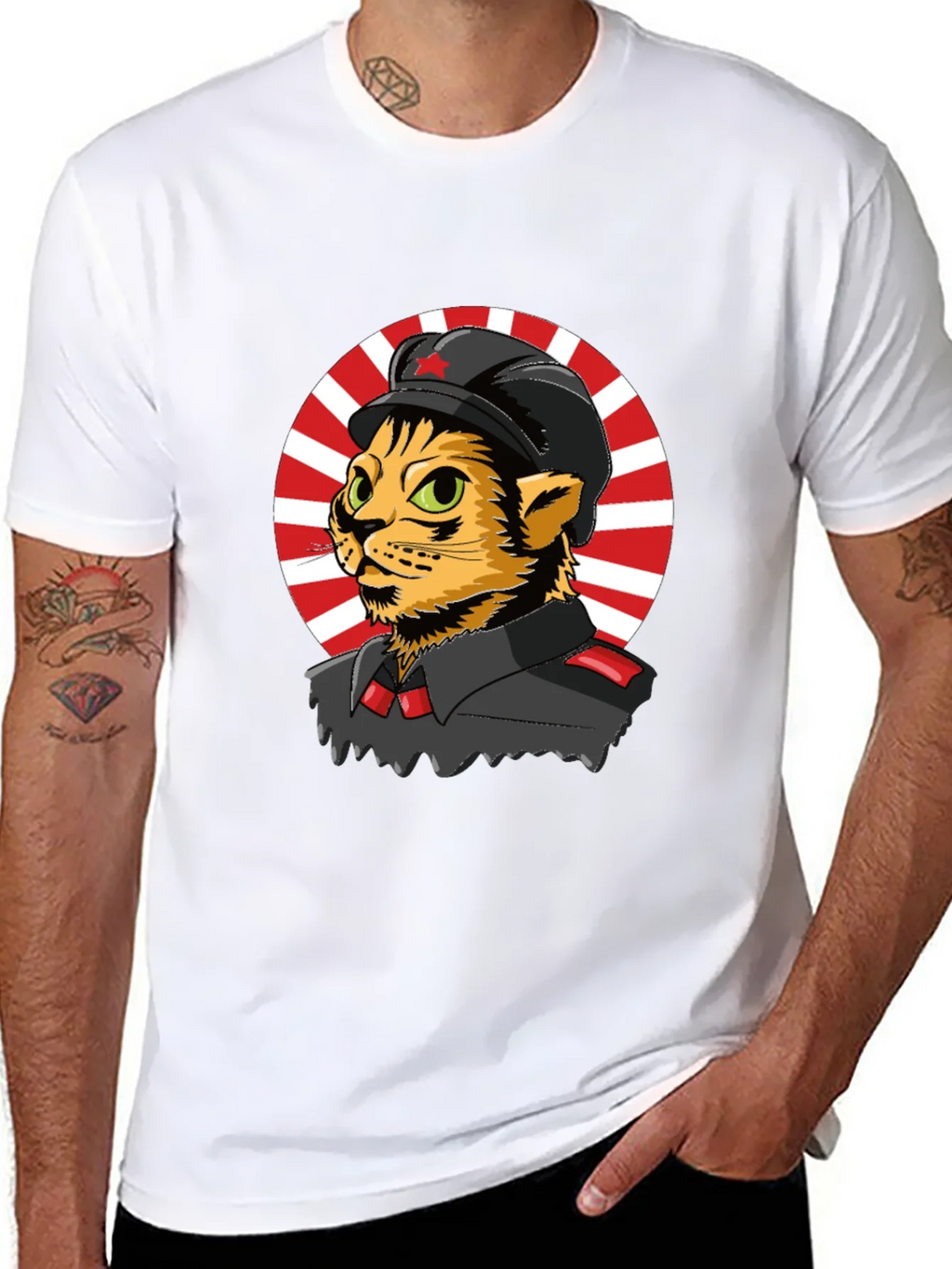 Communist Cat T-Shirt - Unique Graphic Tee product image 7