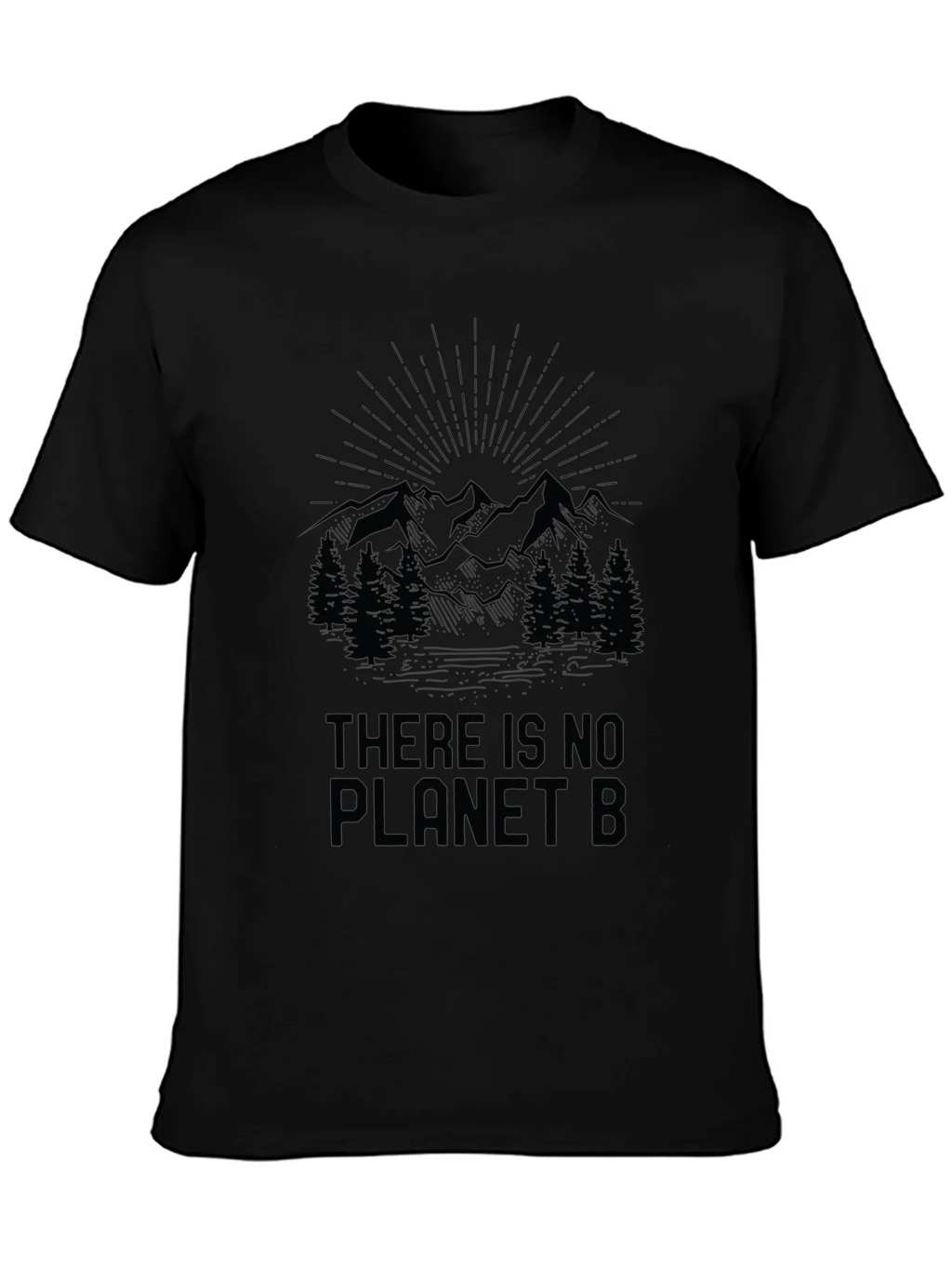 Eco-Friendly There Is No Planet B Graphic Tee product image 3