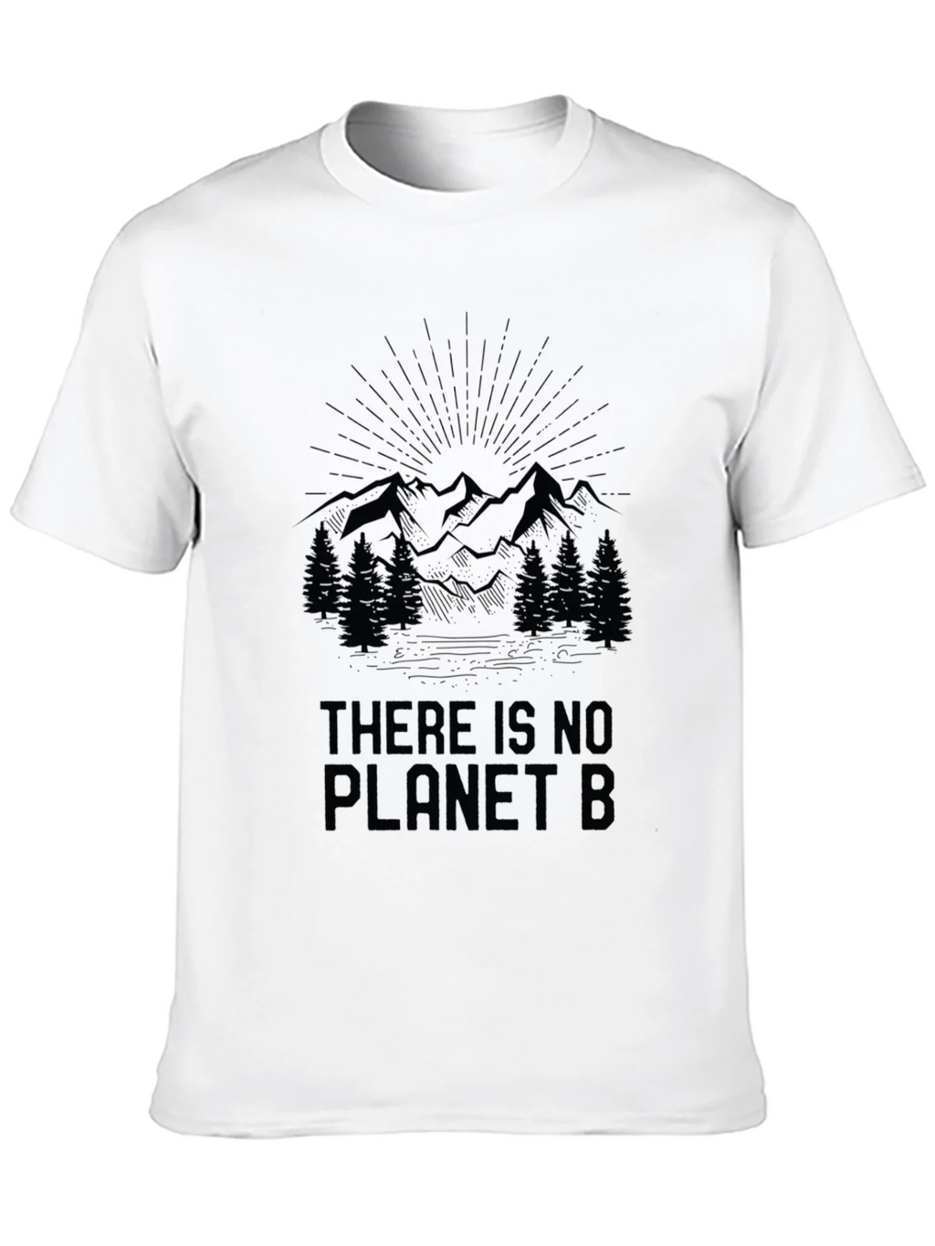 Eco-Friendly There Is No Planet B Graphic Tee product image 9