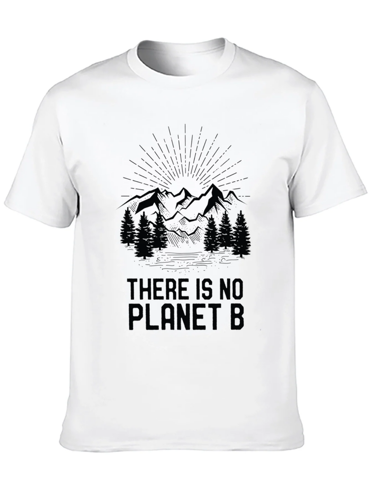 Eco-Friendly There Is No Planet B Graphic Tee product image 9