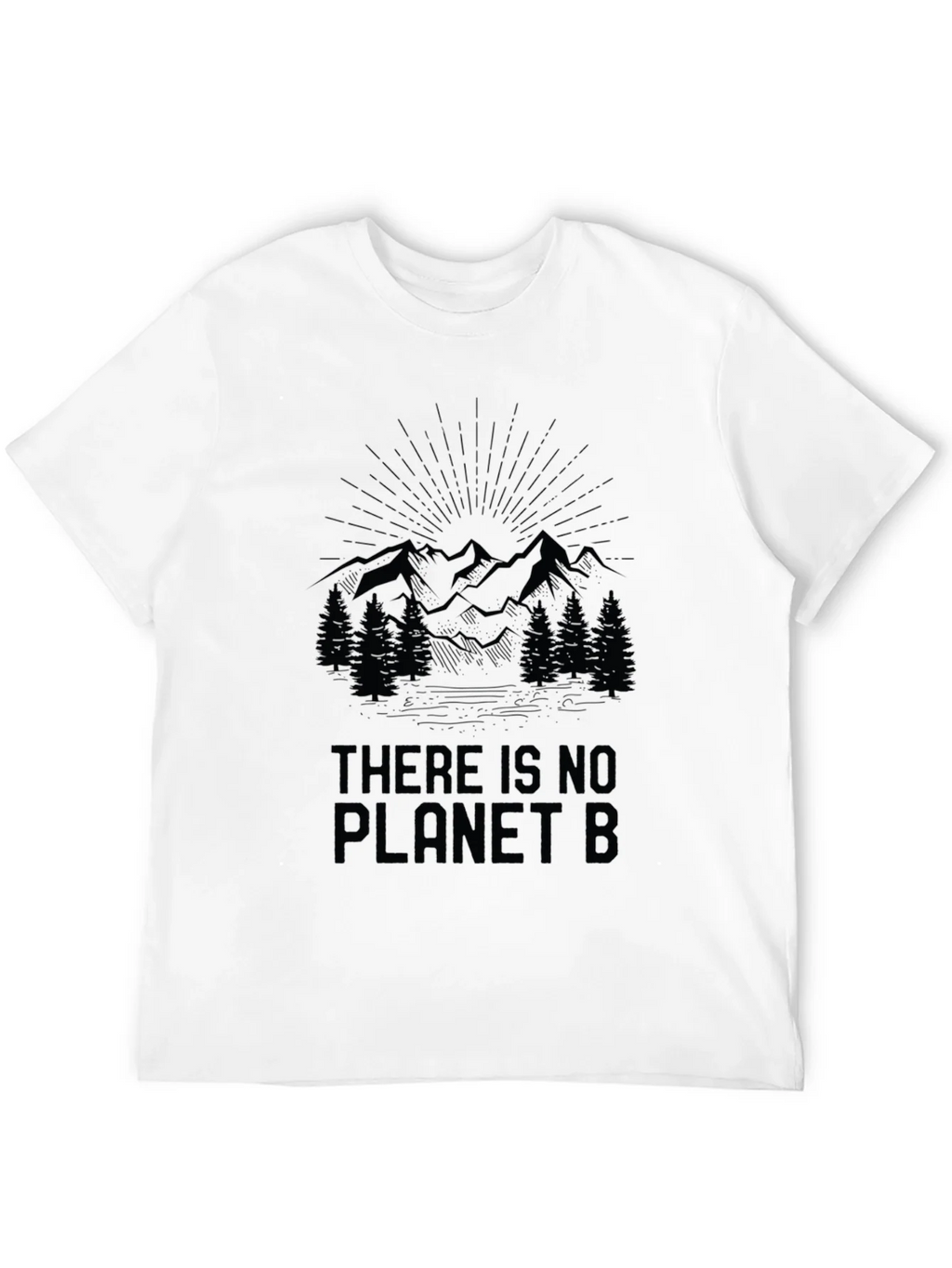 Eco-Friendly There Is No Planet B Graphic Tee product image 11