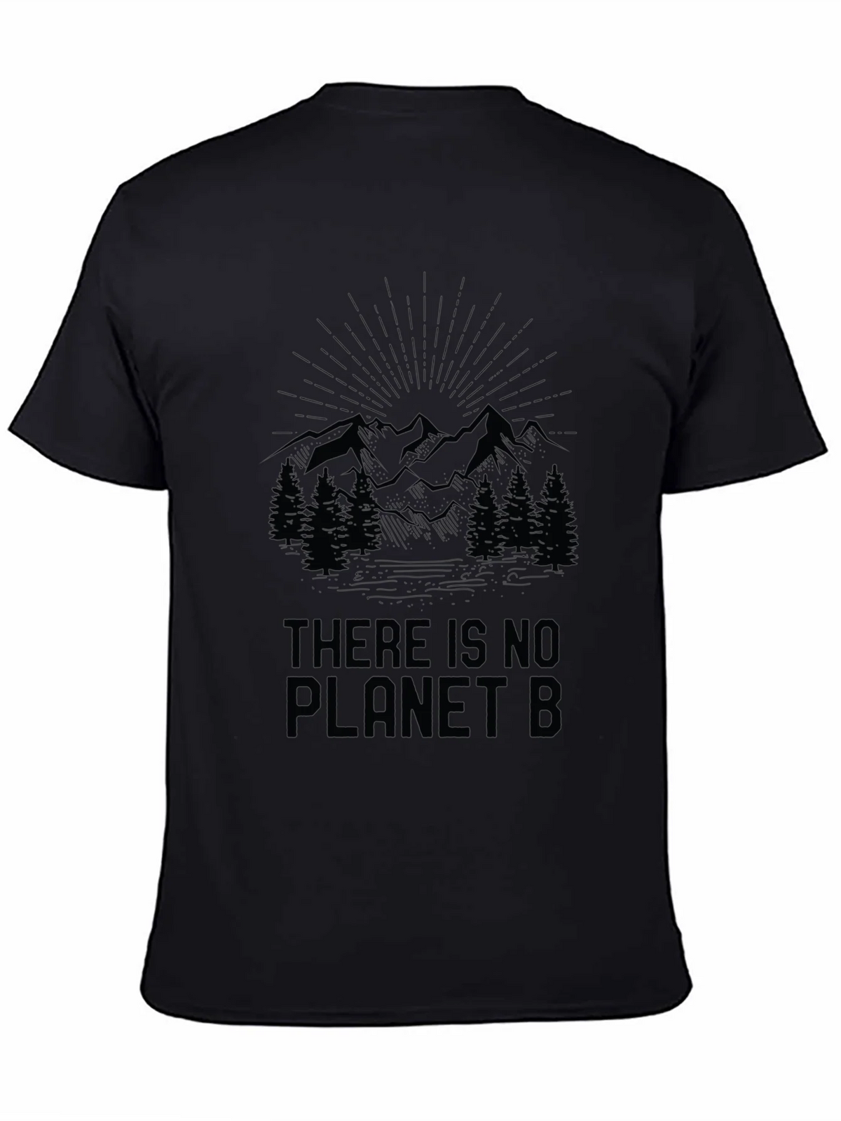 Eco-Friendly There Is No Planet B Graphic Tee product image 4