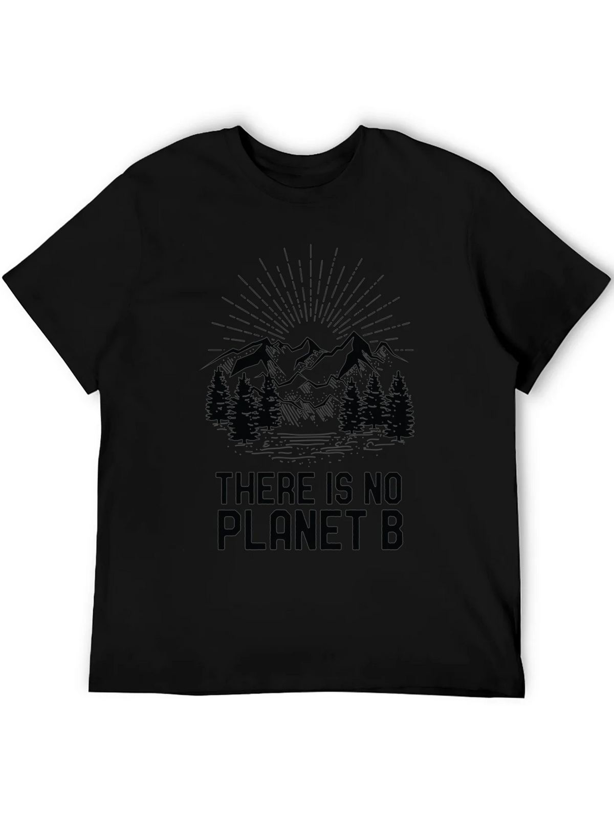 Eco-Friendly There Is No Planet B Graphic Tee product image 5