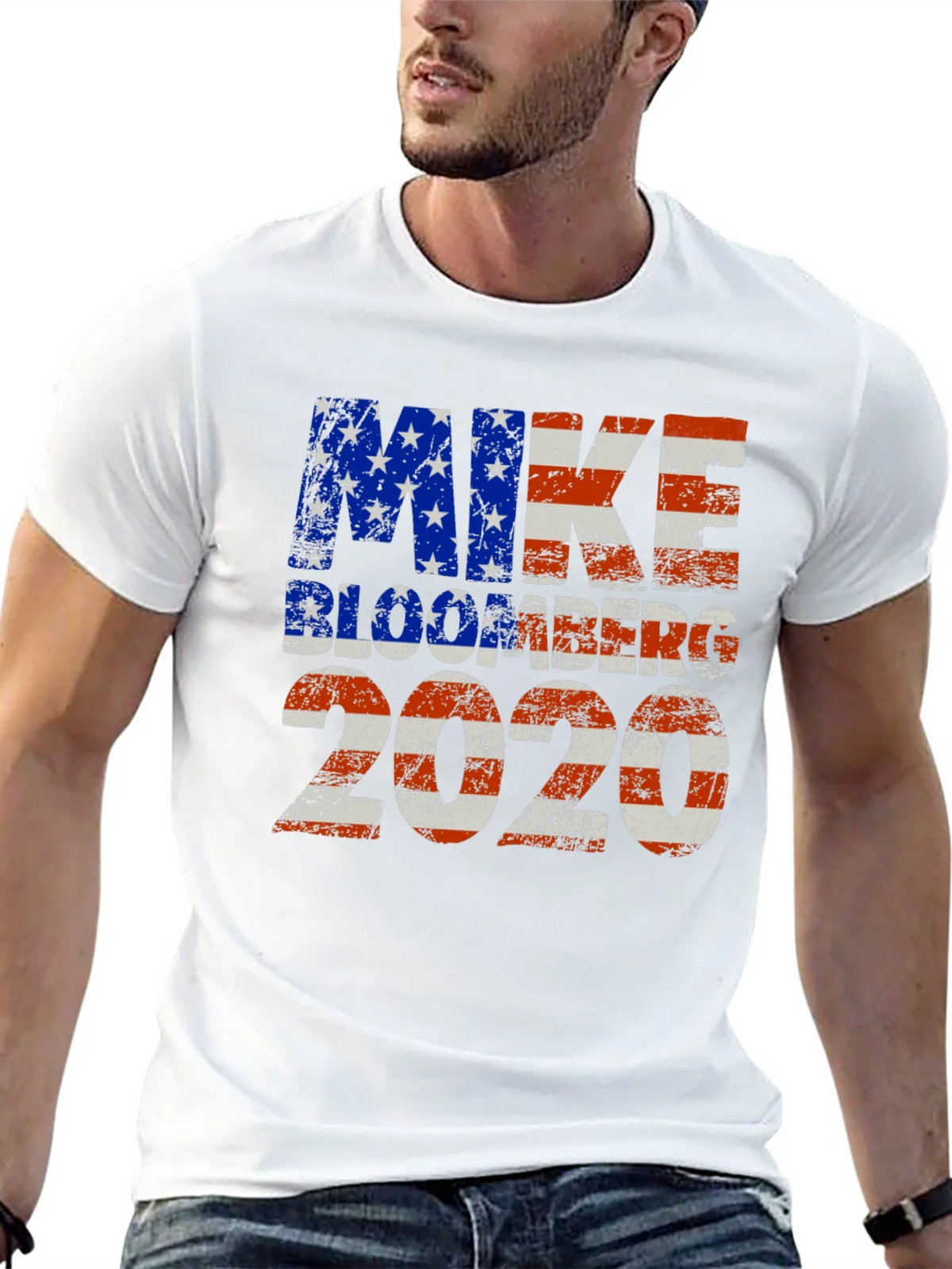 Mike Bloomberg 2020 Patriotic Graphic Tee product image 4