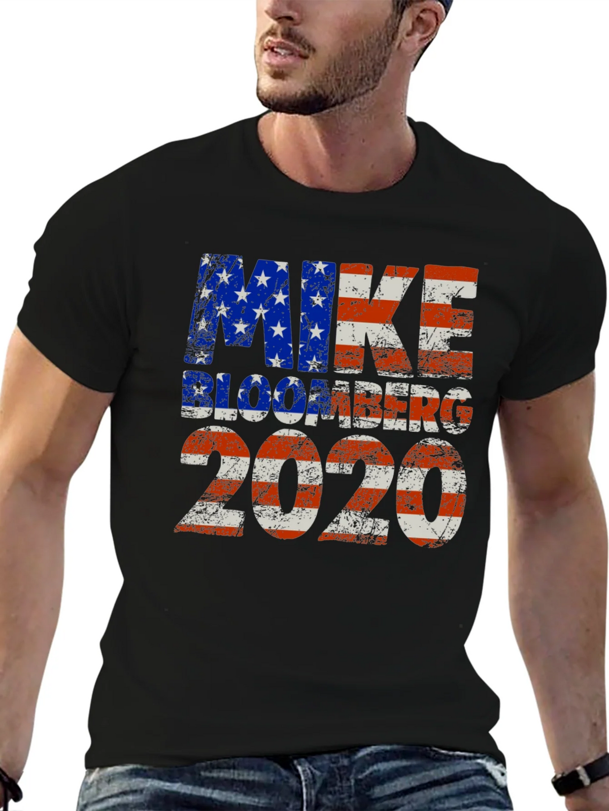 Mike Bloomberg 2020 Patriotic Graphic Tee product image 9
