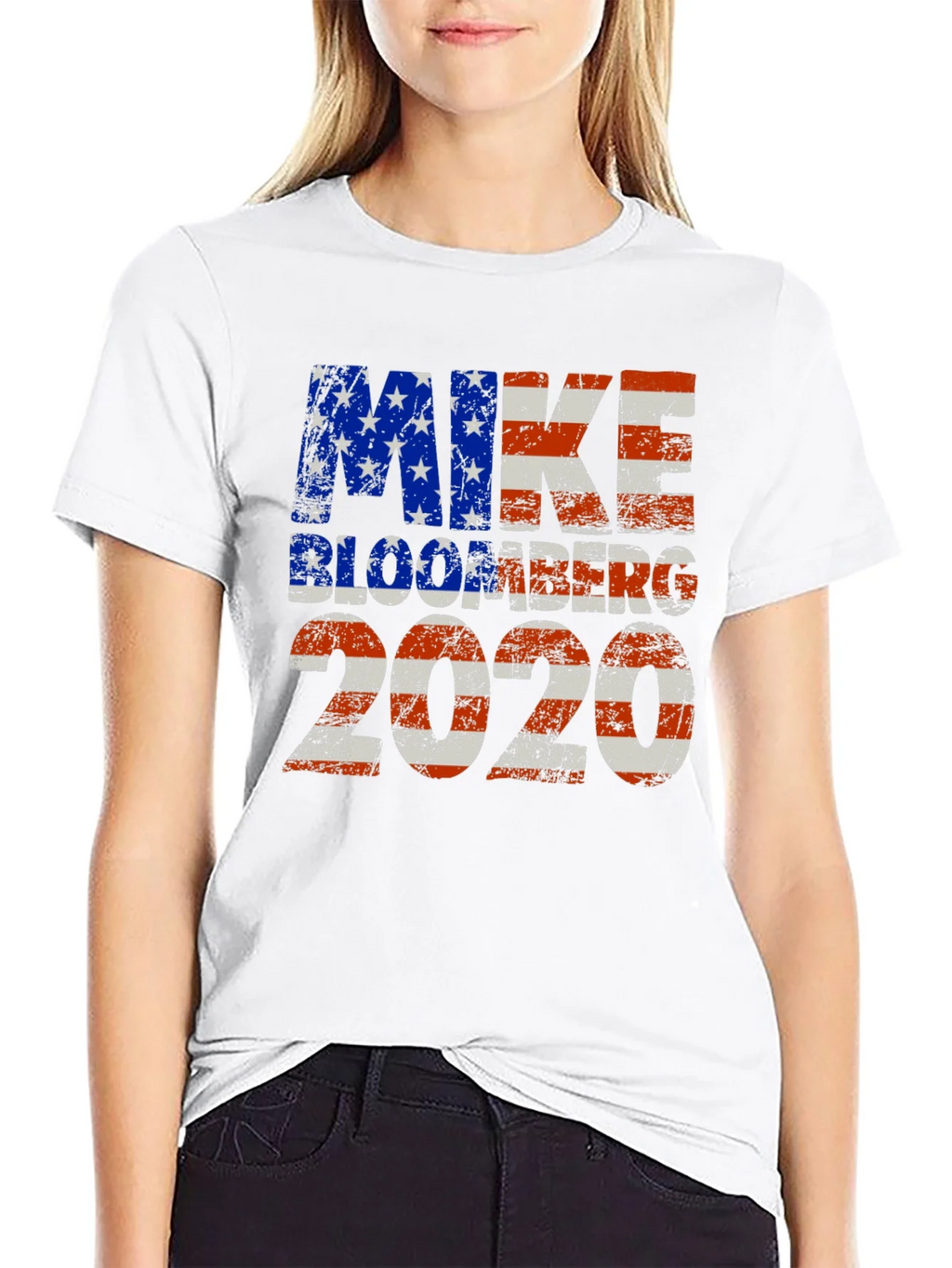 Mike Bloomberg 2020 Patriotic Graphic Tee product image 11