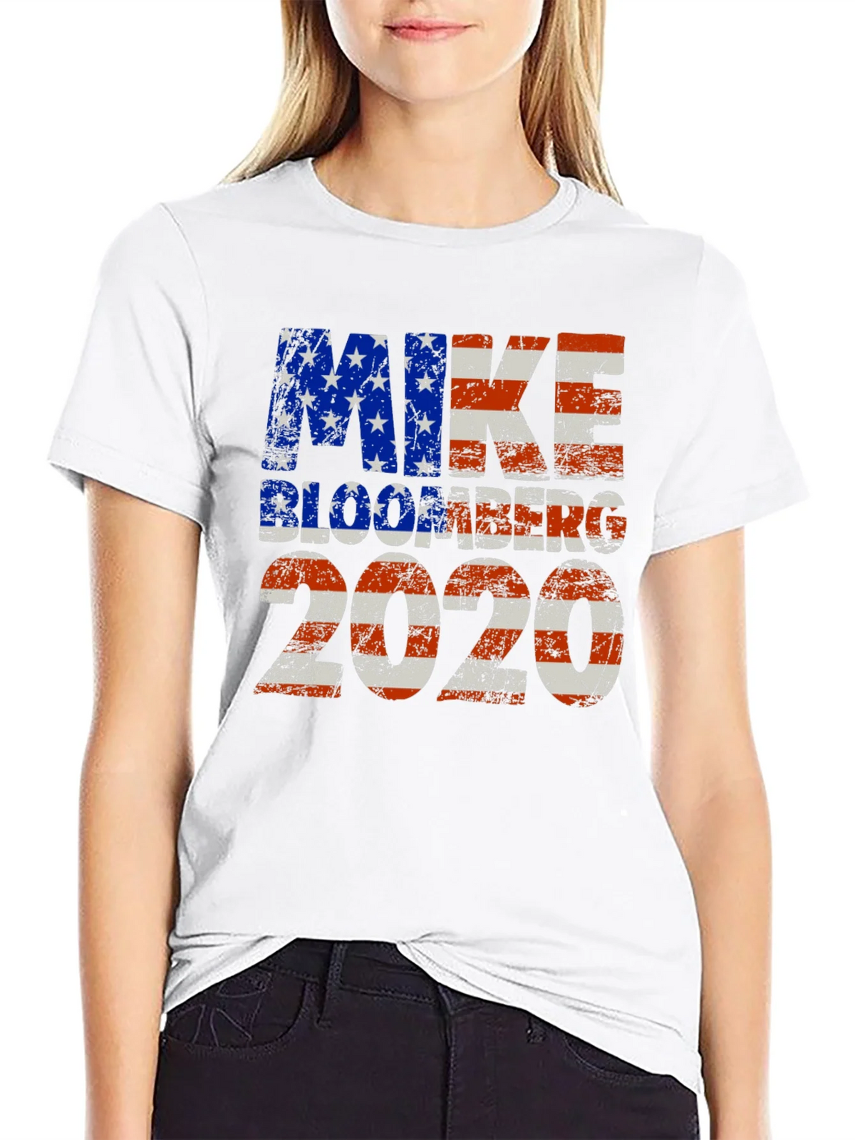 Mike Bloomberg 2020 Patriotic Graphic Tee product image 11