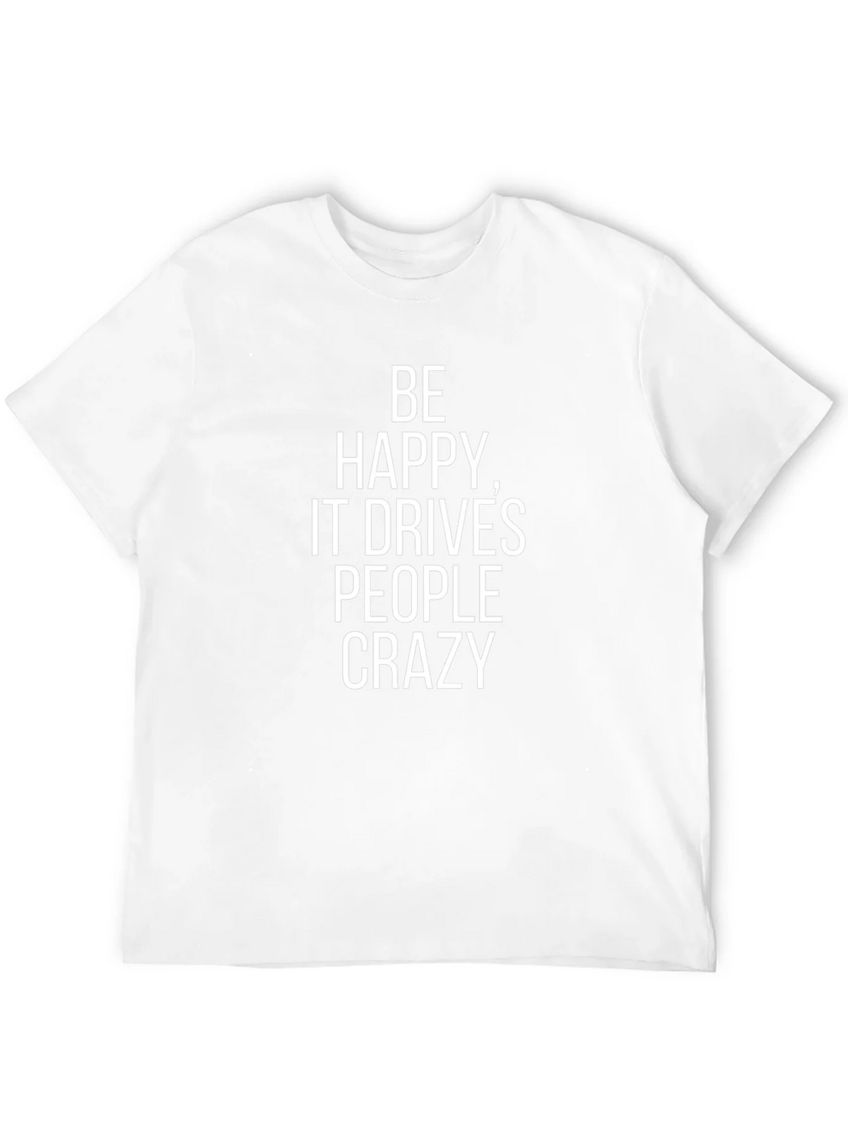 Be Happy T-Shirt - Motivational Graphic Tee product image 11