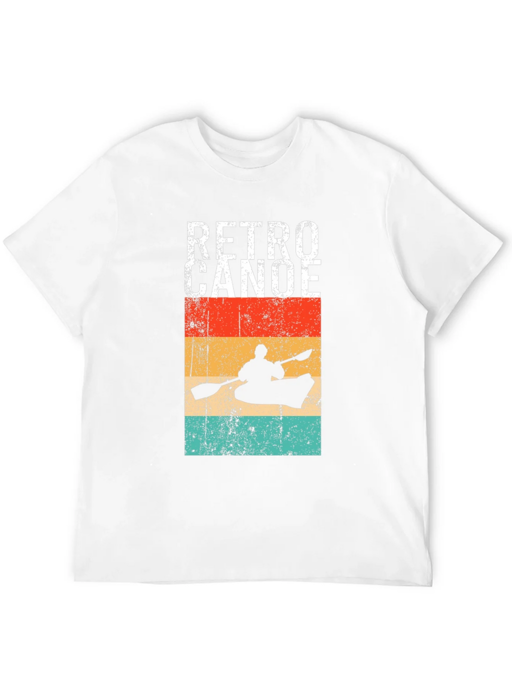Retro Canoe Graphic T-Shirt product image 3