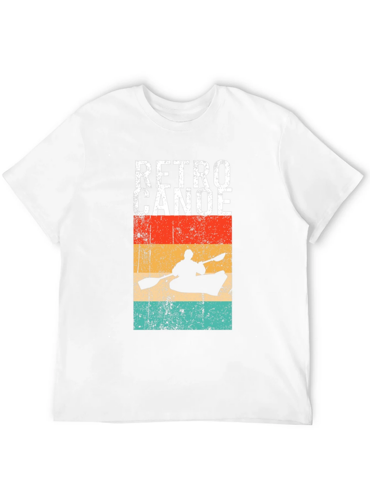 Retro Canoe Graphic T-Shirt product image 3