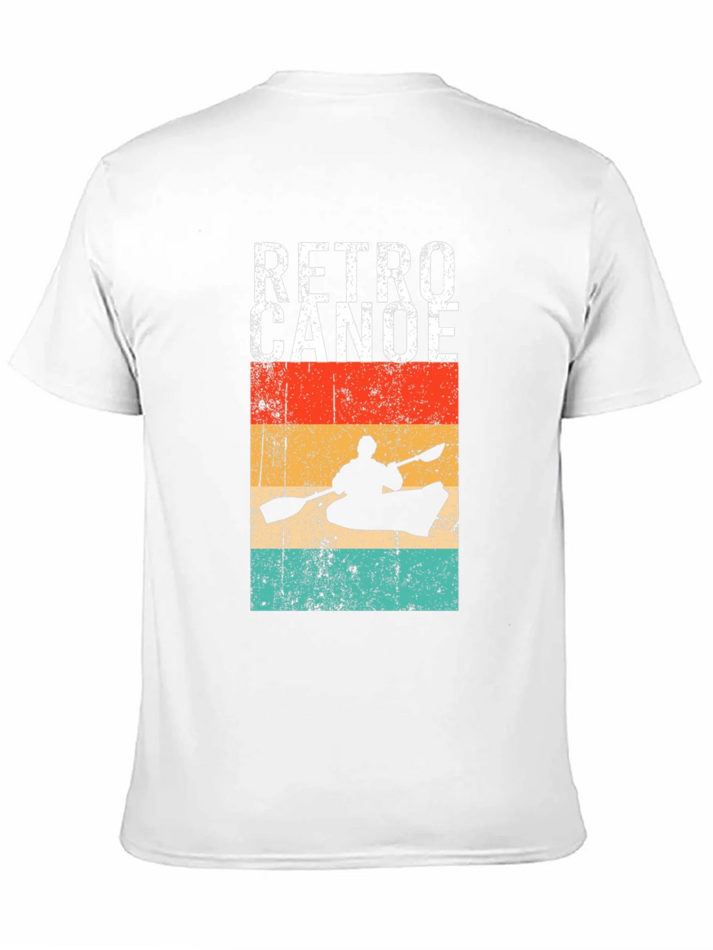 Retro Canoe Graphic T-Shirt product image 2