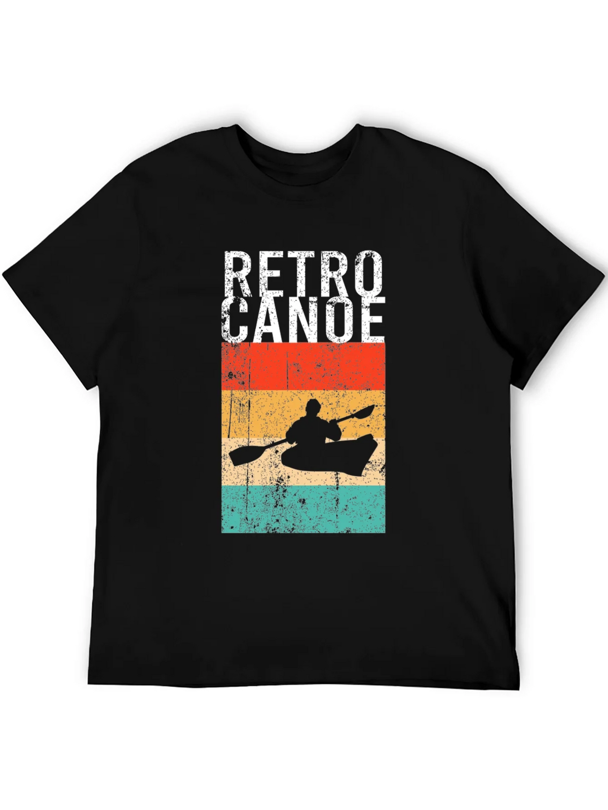 Retro Canoe Graphic T-Shirt product image 8
