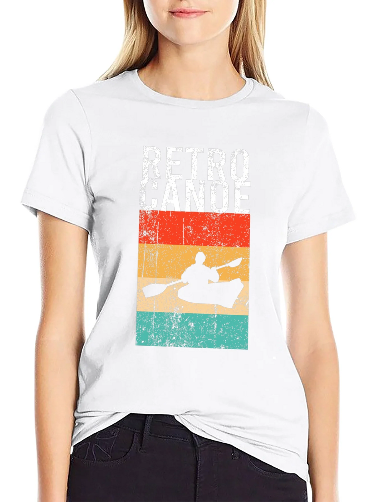 Retro Canoe Graphic T-Shirt product image 11