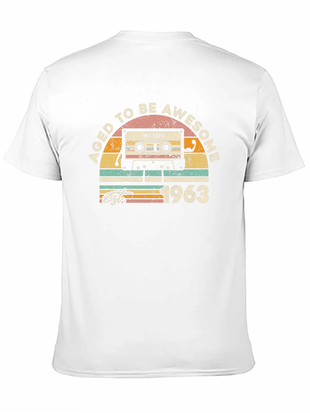 Aged to Be Awesome 1963 Mixtape T-Shirt product image 10