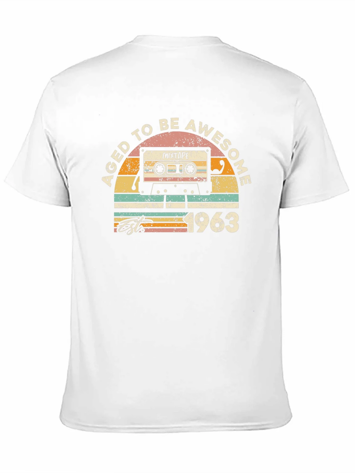 Aged to Be Awesome 1963 Mixtape T-Shirt product image 10