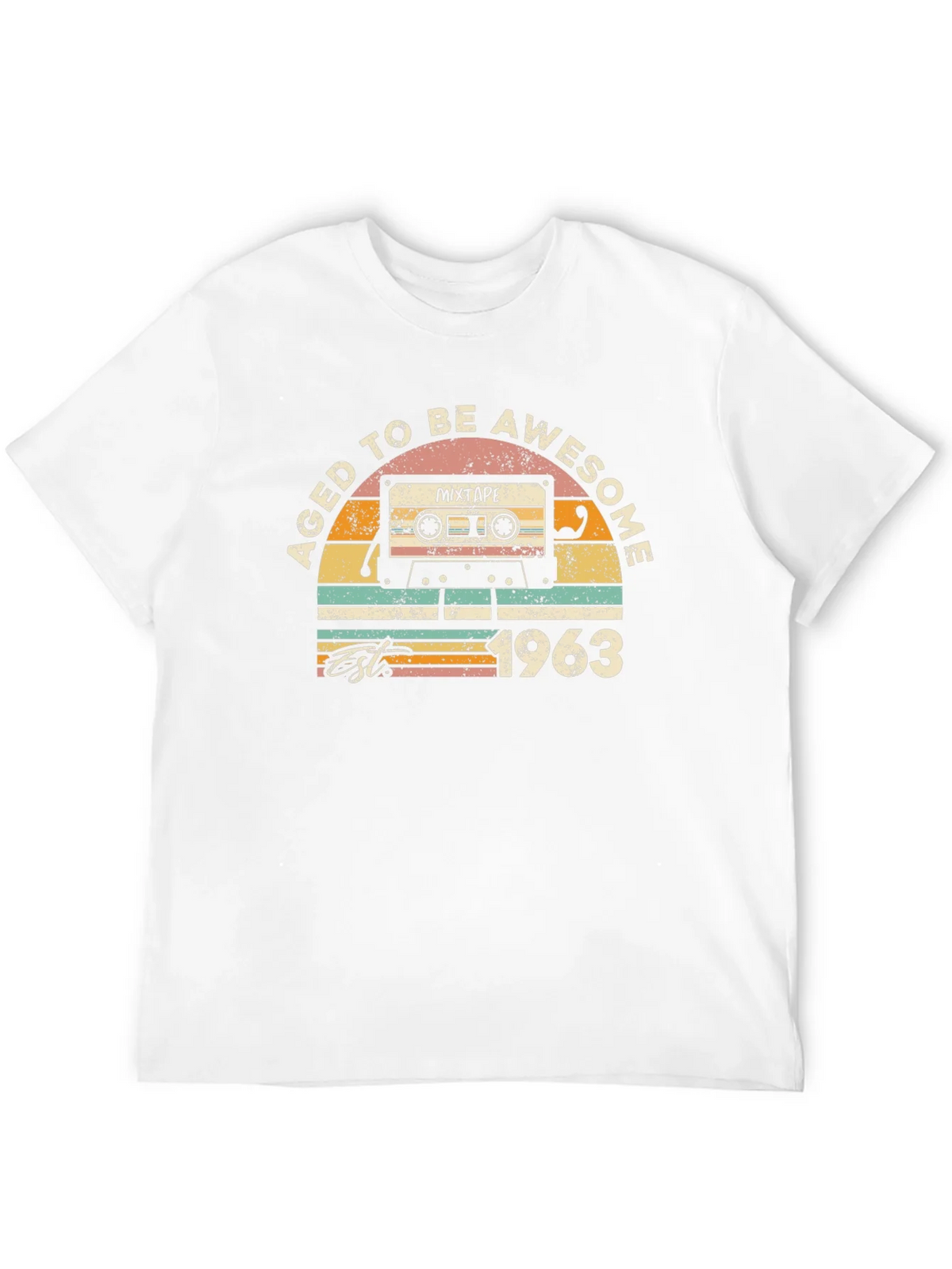 Aged to Be Awesome 1963 Mixtape T-Shirt product image 11