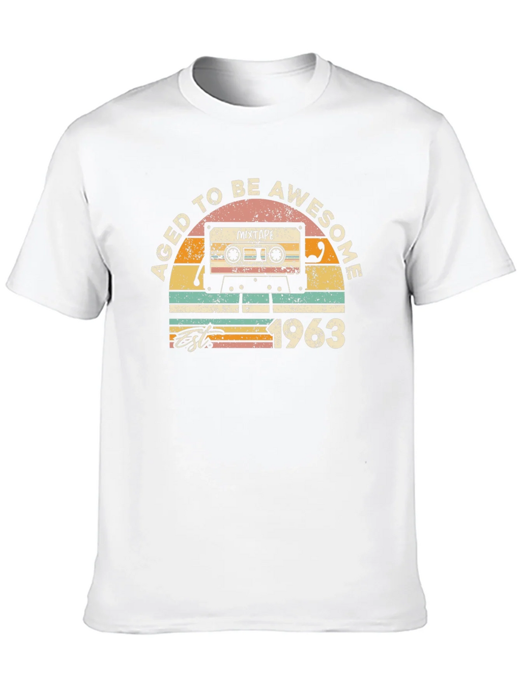 Aged to Be Awesome 1963 Mixtape T-Shirt product image 9