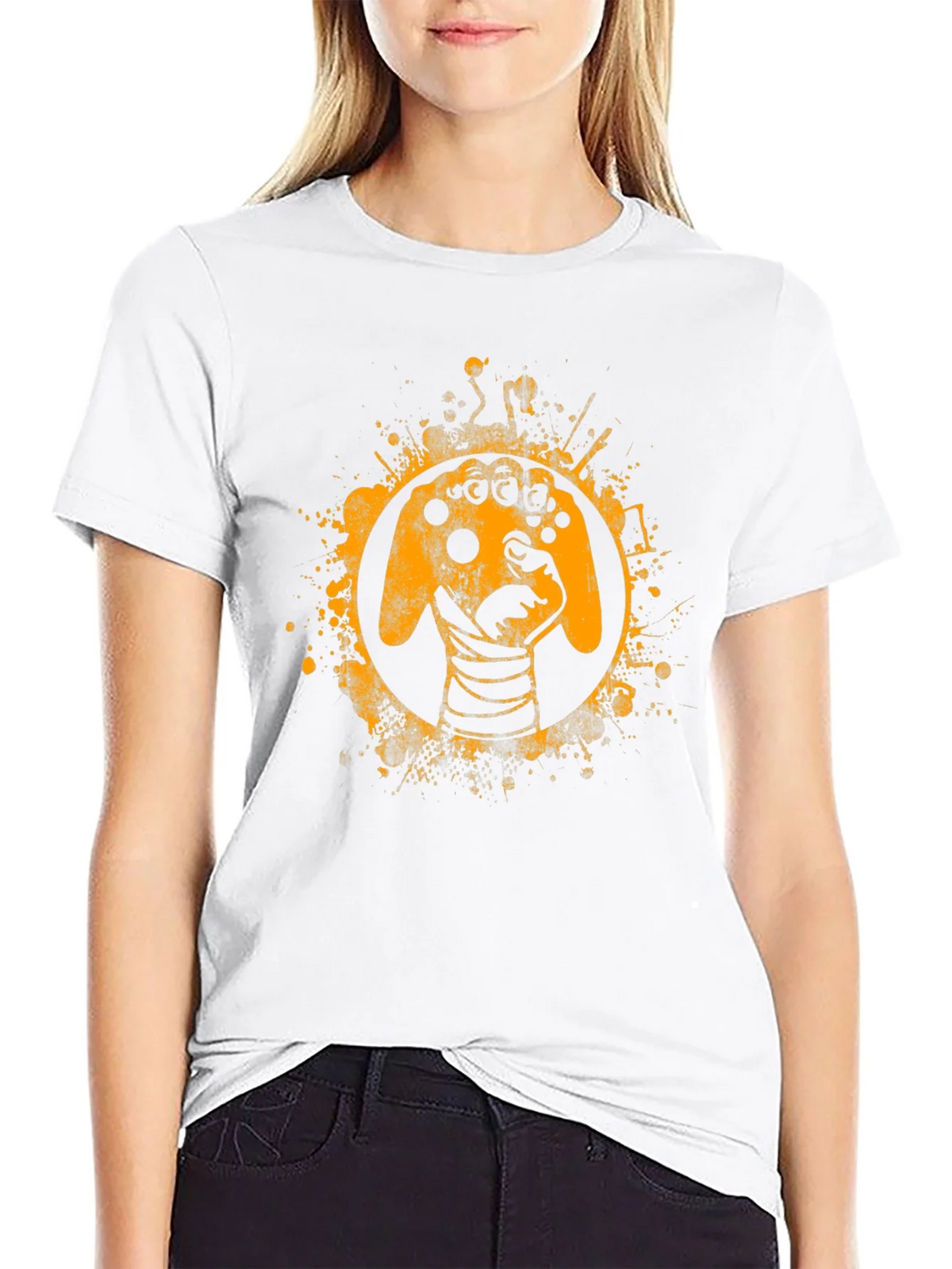 Gamer Controller Graphic Tee - Black product image 8