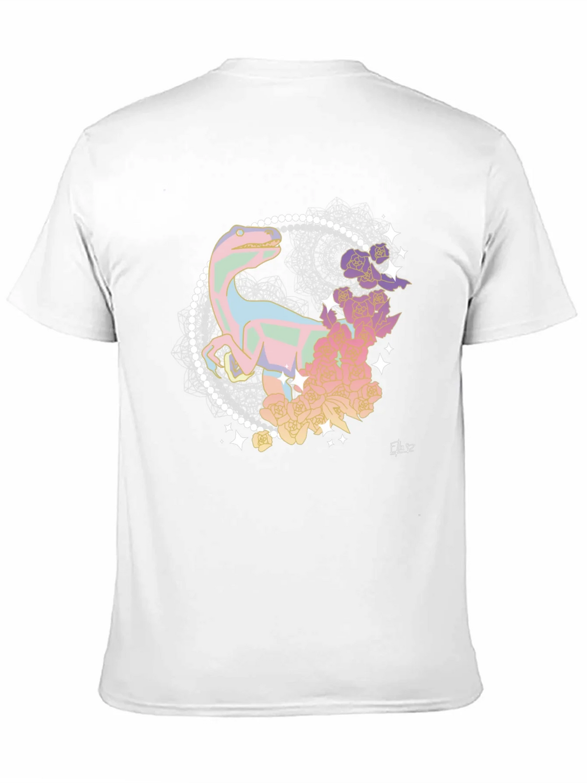 Pastel Dinosaur T-Shirt product image 10