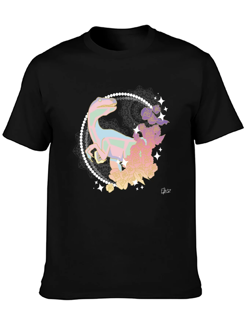 Pastel Dinosaur T-Shirt product image 3