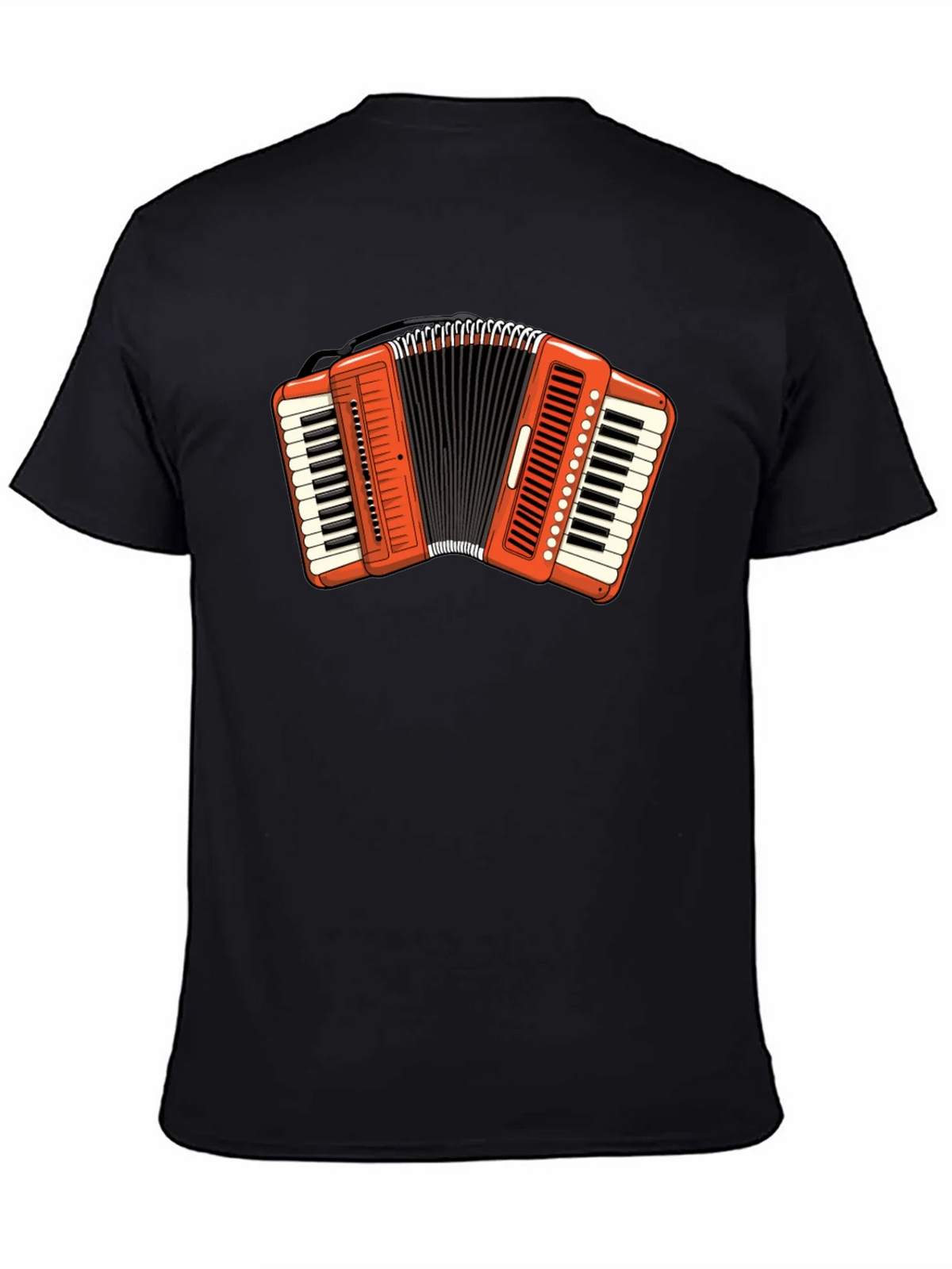 Accordion Graphic Tee - Musical Instrument T-Shirt product image 4