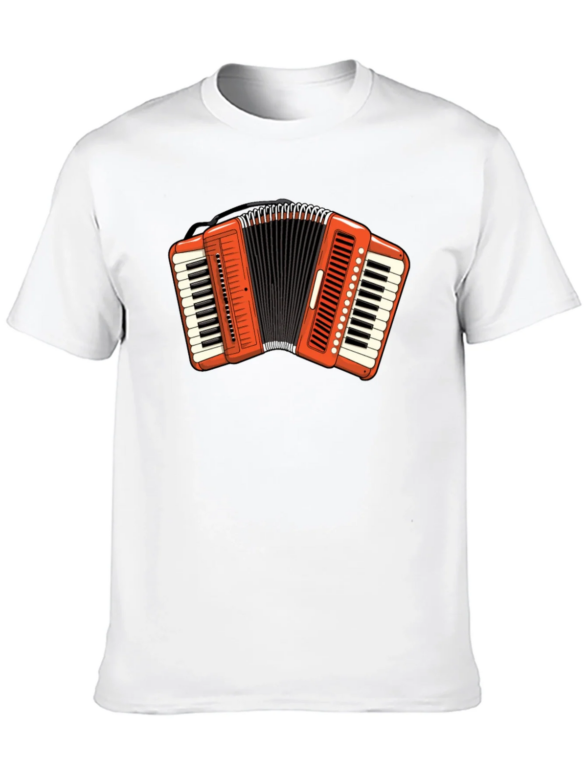 Accordion Graphic Tee - Musical Instrument T-Shirt product image 9