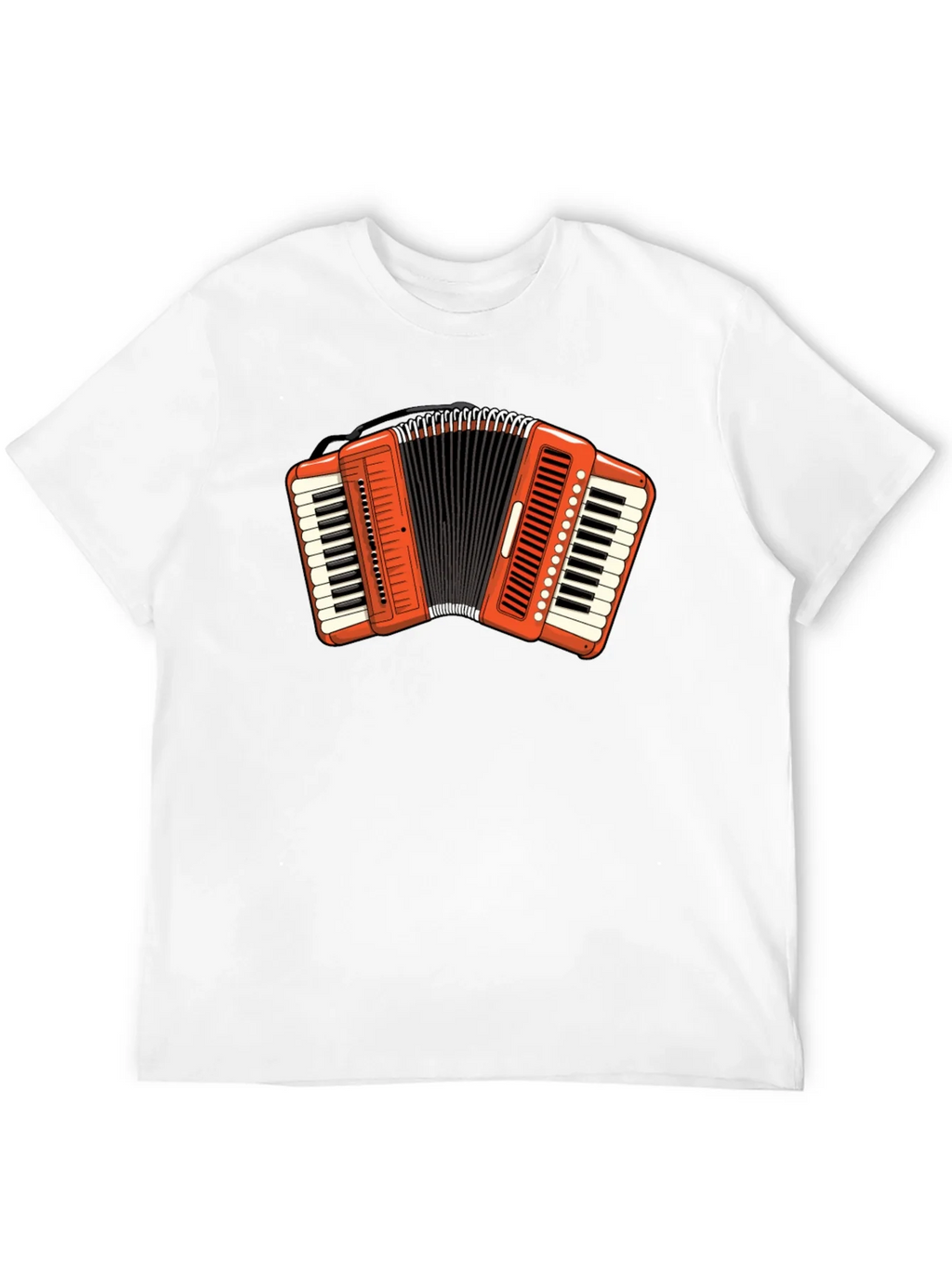 Accordion Graphic Tee - Musical Instrument T-Shirt product image 11