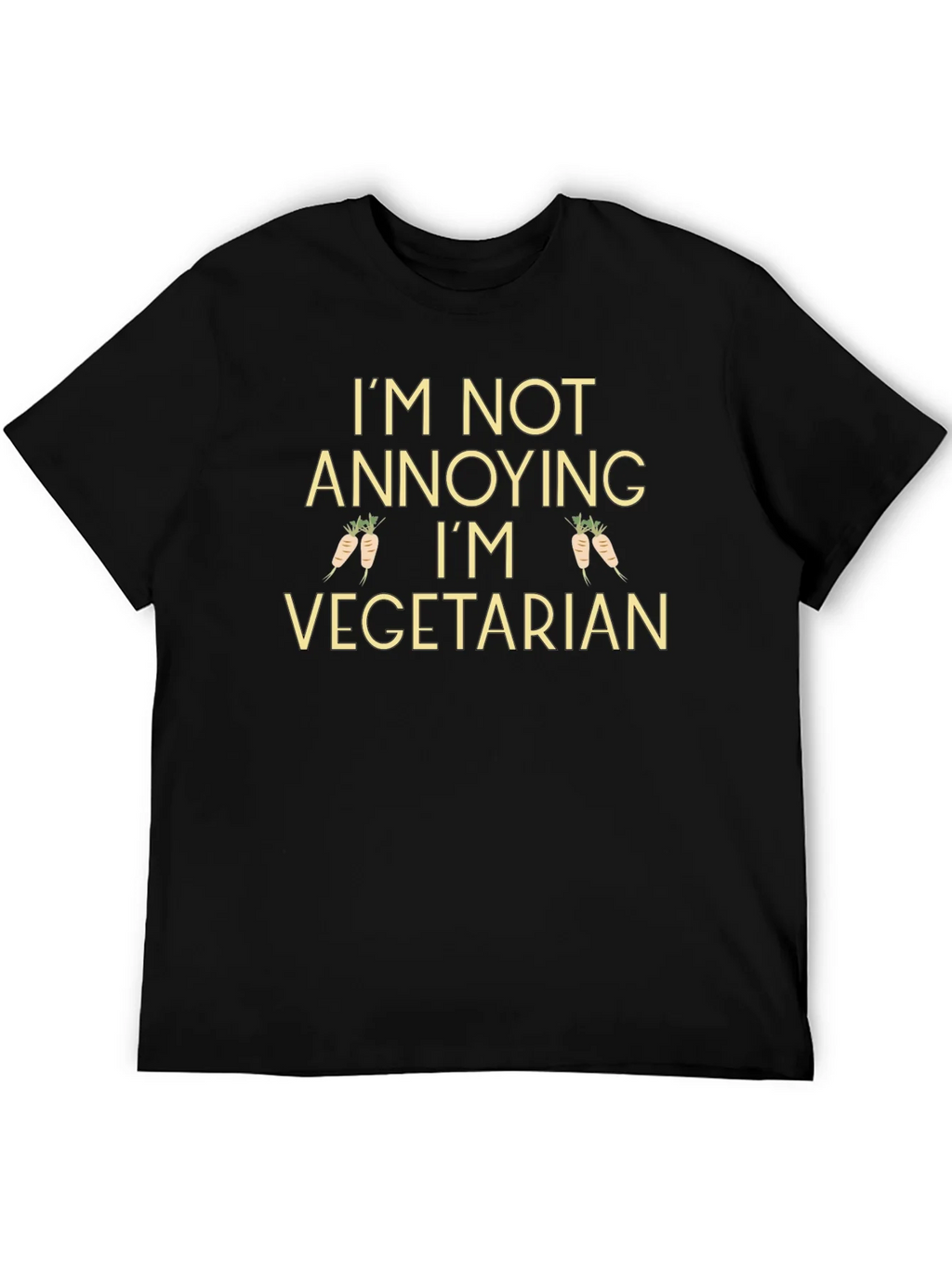 Im Not Annoying Im Vegetarian T-Shirt product image 5