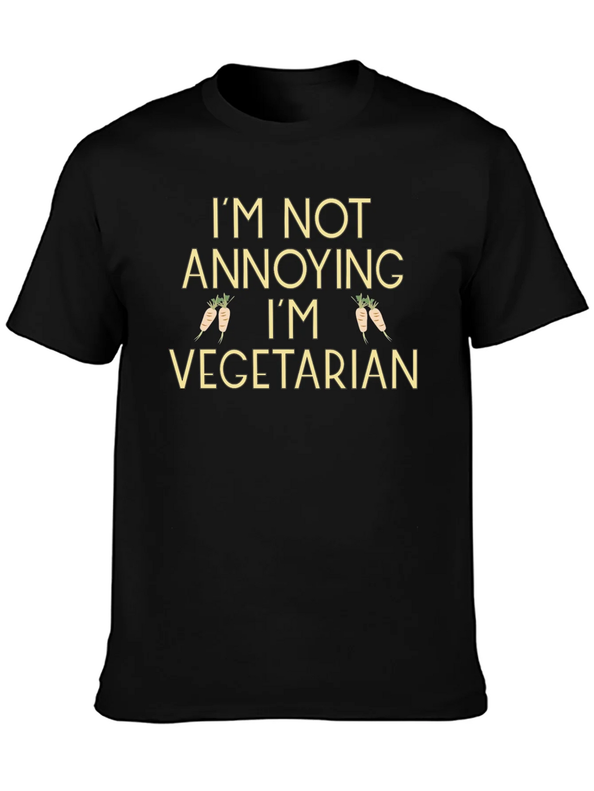 Im Not Annoying Im Vegetarian T-Shirt product image 3