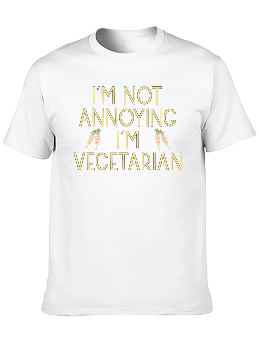 Im Not Annoying Im Vegetarian T-Shirt product image 9