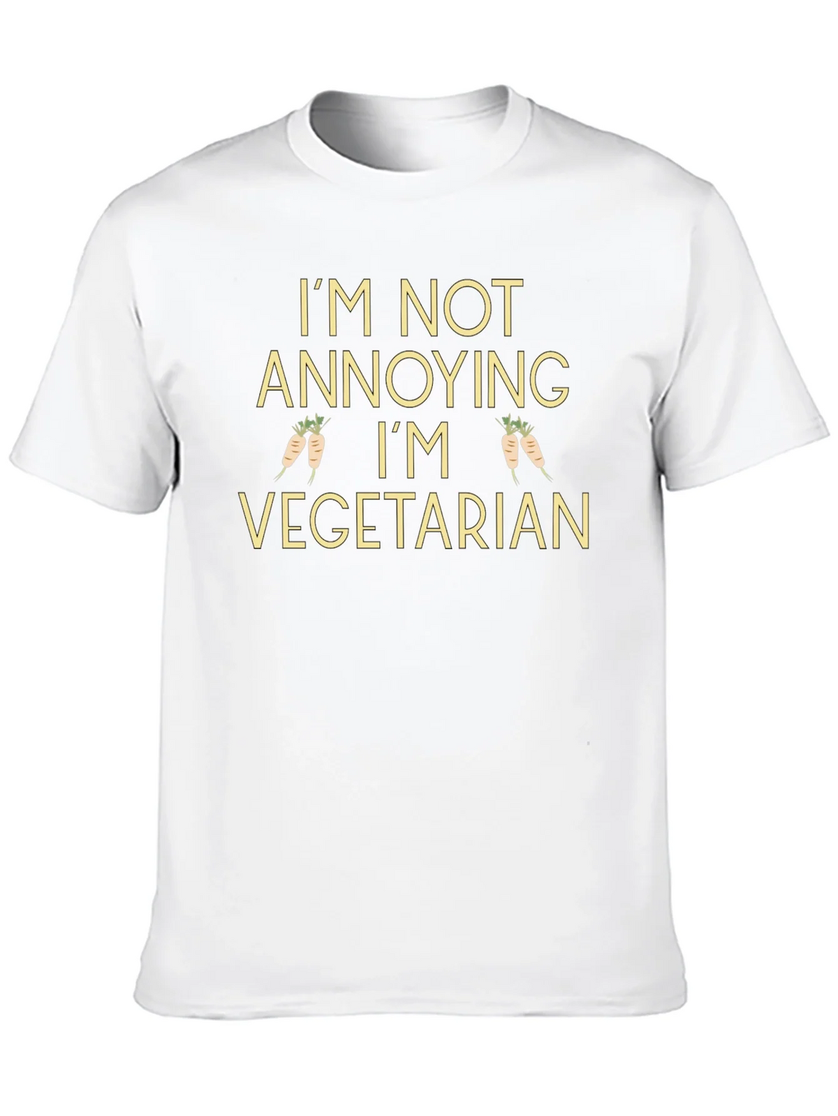 Im Not Annoying Im Vegetarian T-Shirt product image 9