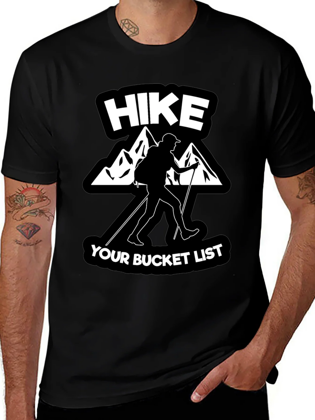 Hike Your Bucket List Graphic T-Shirt product image 1