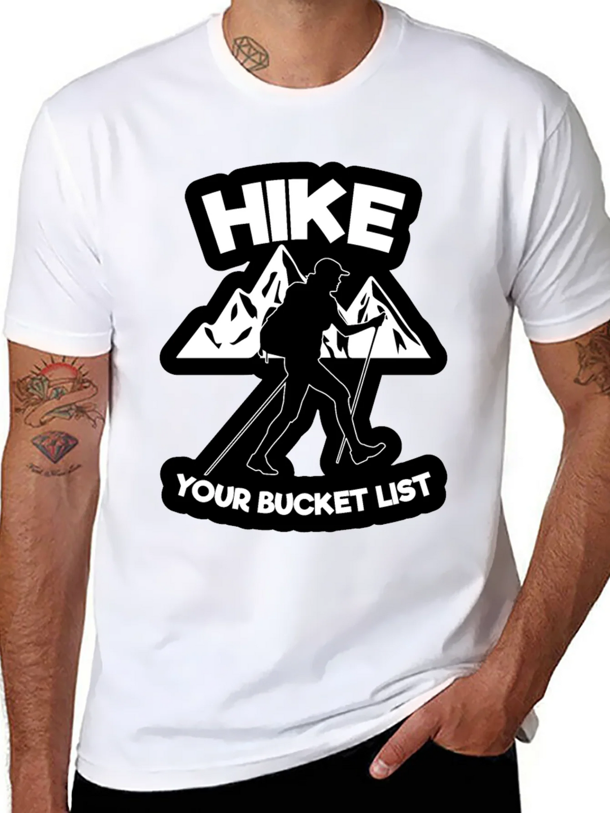 Hike Your Bucket List Graphic T-Shirt product image 7