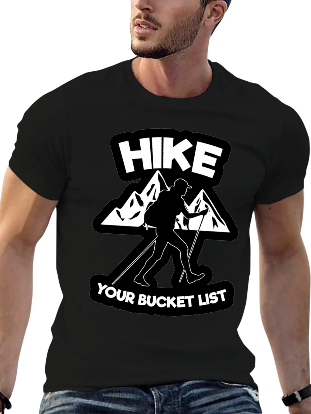Hike Your Bucket List Graphic T-Shirt product image 6
