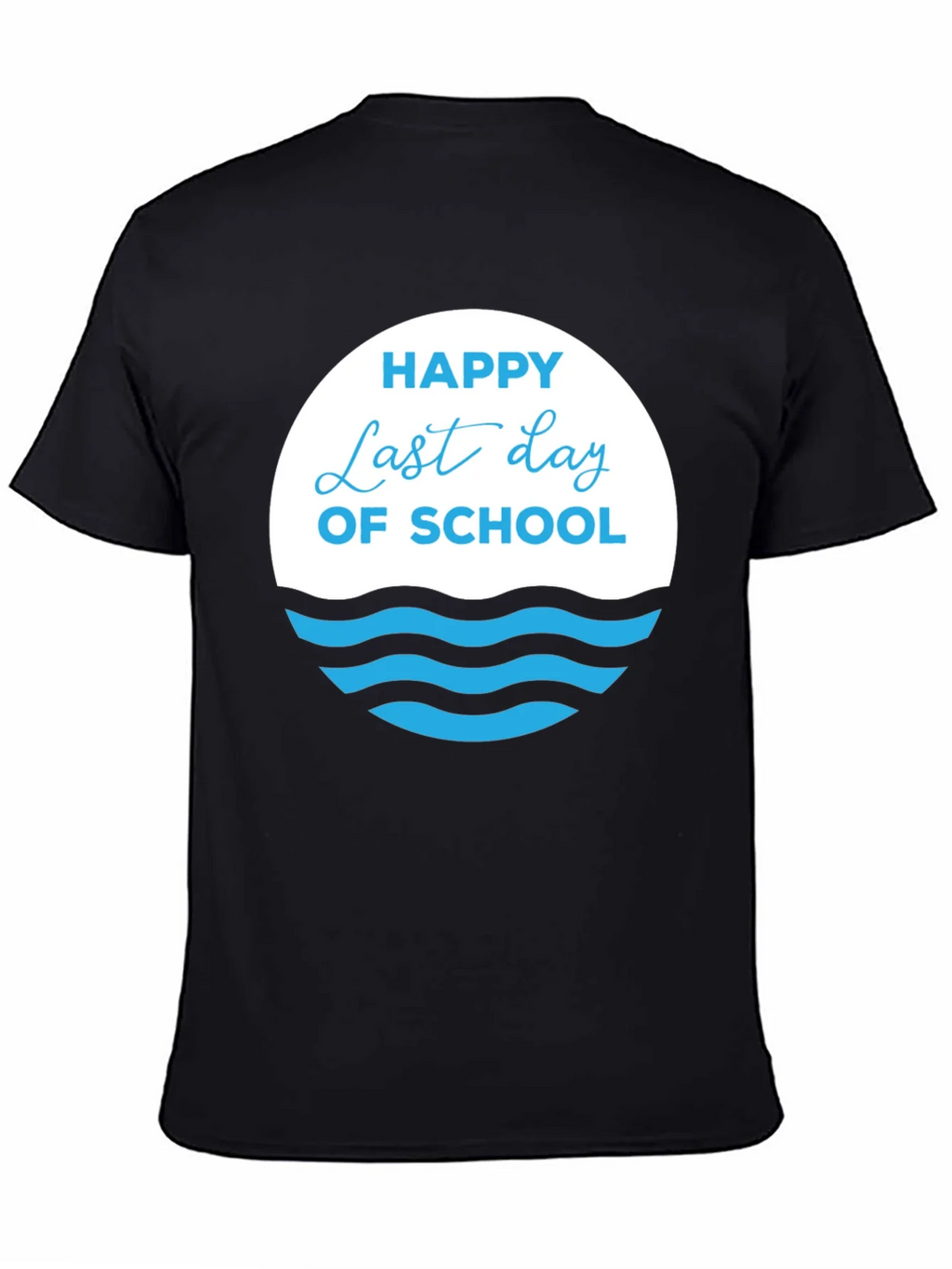 Happy Last Day of School Black T-Shirt product image 4