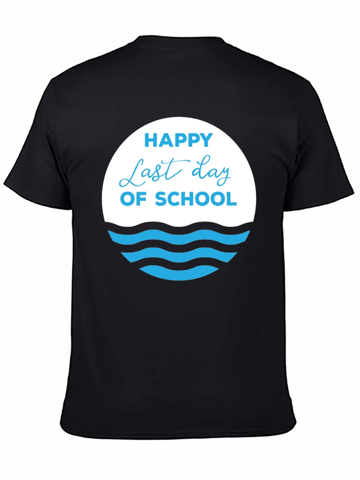 Happy Last Day of School Black T-Shirt product image 4