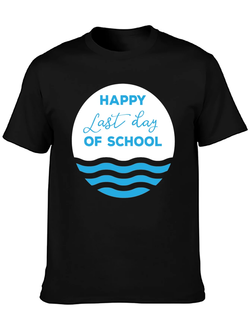 Happy Last Day of School Black T-Shirt product image 3