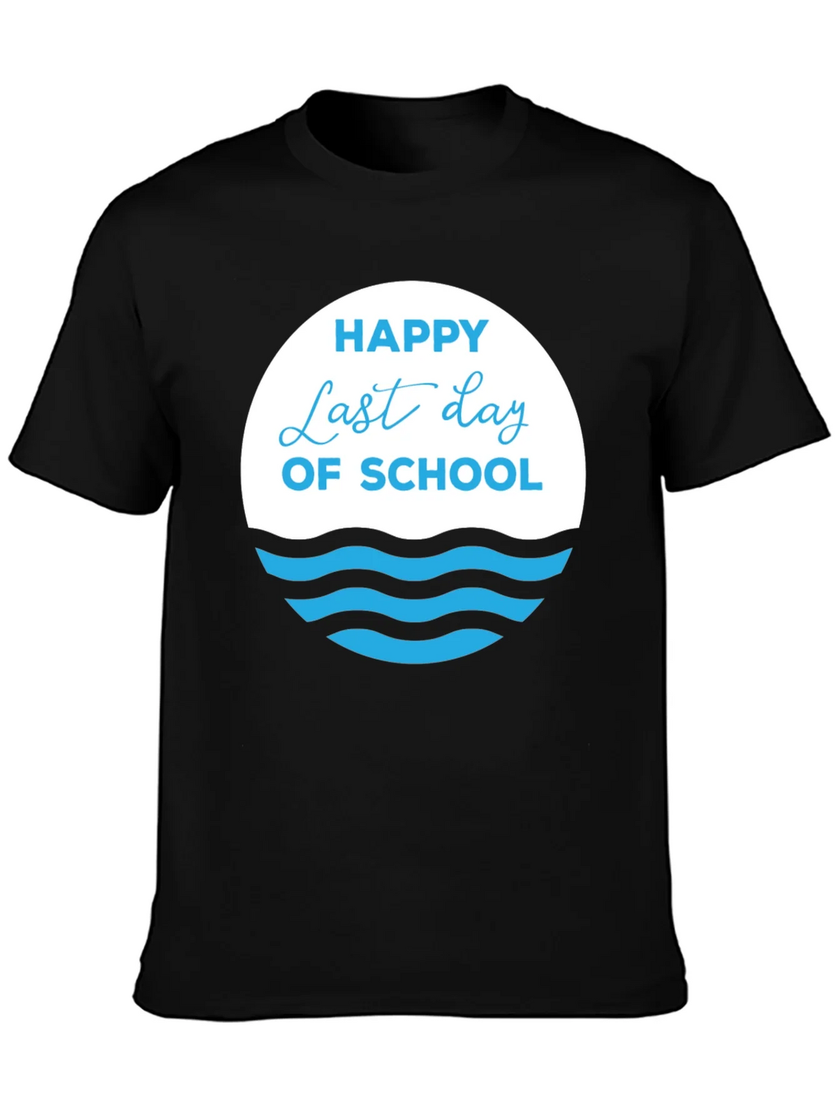 Happy Last Day of School Black T-Shirt product image 3