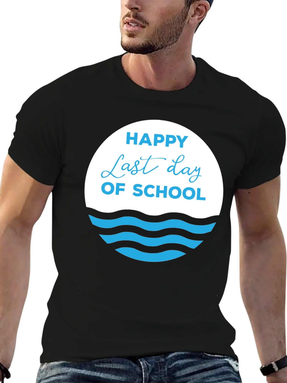 Happy Last Day of School Black T-Shirt product image 6