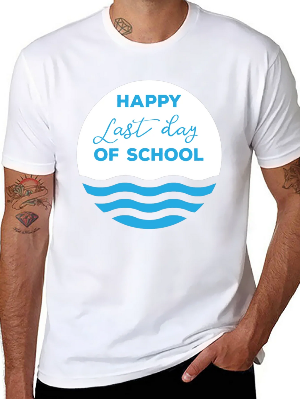 Happy Last Day of School Black T-Shirt product image 7