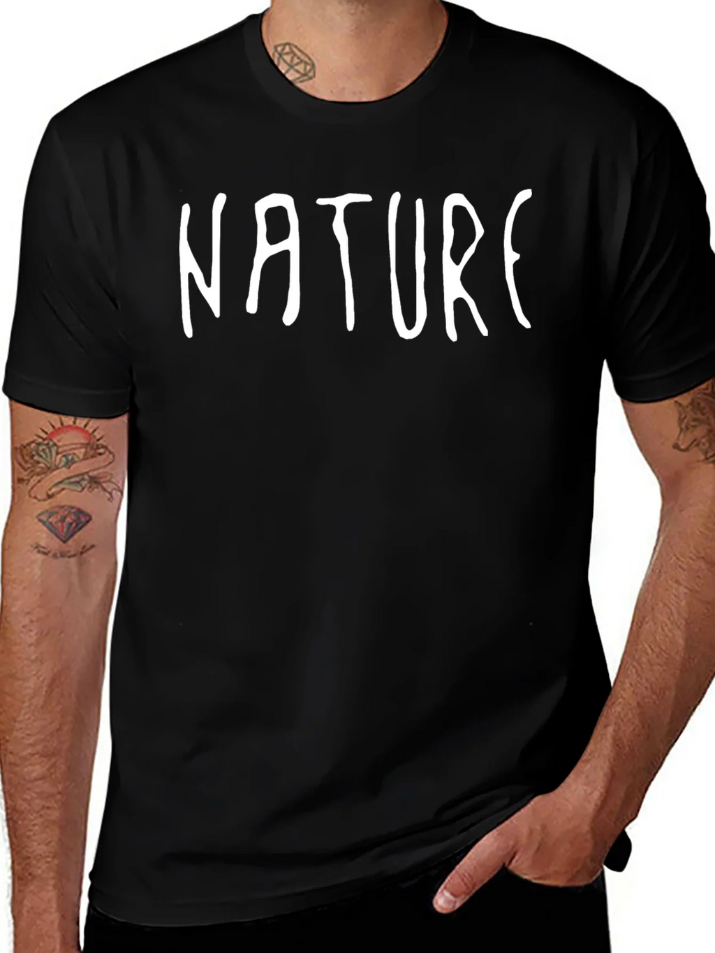 Nature Graphic Print T-Shirt - Relaxed Fit product image 1