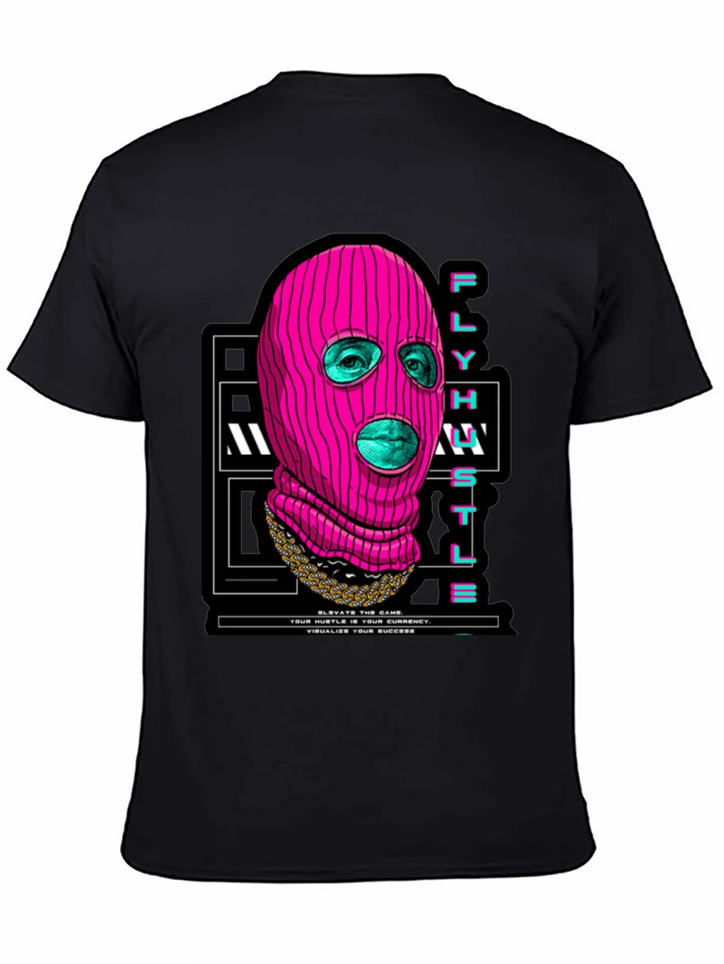 Fly Hustle Graphic T-Shirt product image 7