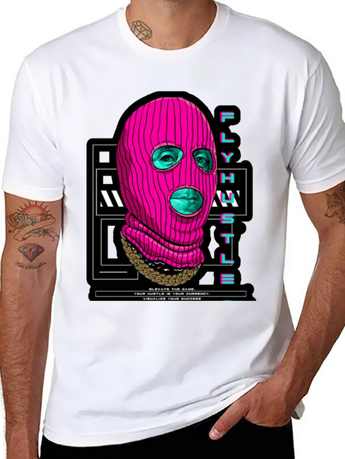 Fly Hustle Graphic T-Shirt product image 10