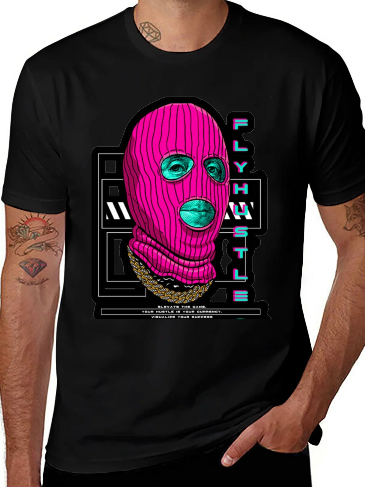 Fly Hustle Graphic T-Shirt product image 1