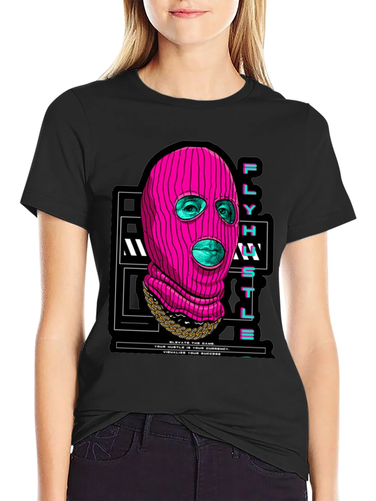 Fly Hustle Graphic T-Shirt product image 5